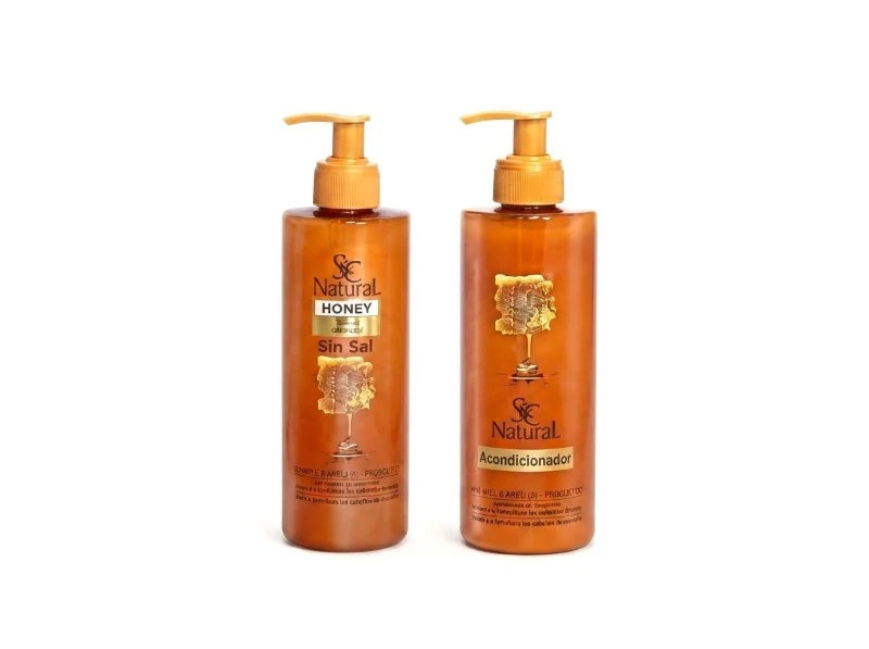 Champú y acondicionador de miel