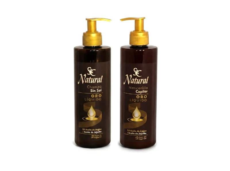 Champú y Mascarilla ORO líquido