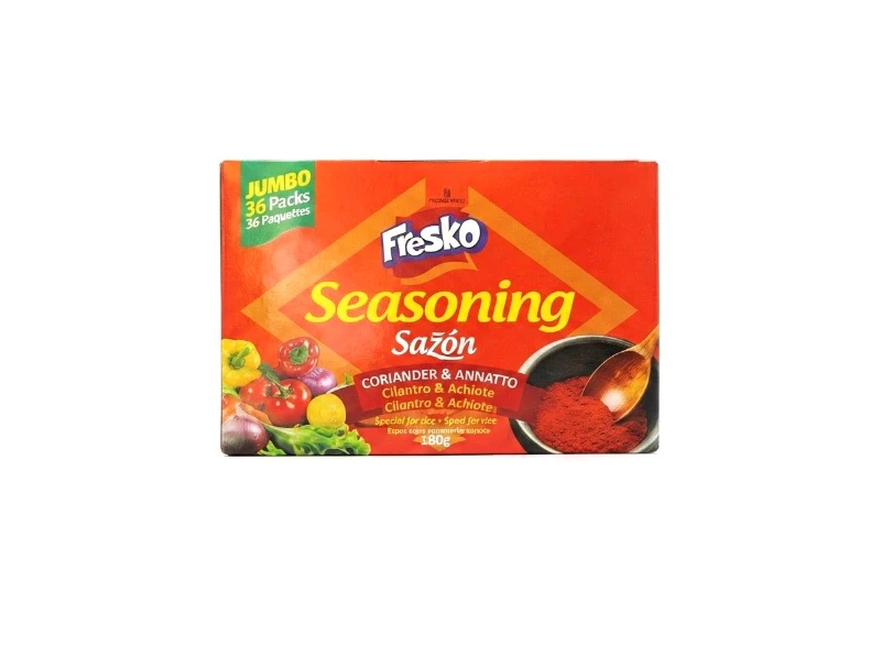 Caja de Sazón fresco 36 unidades 180g