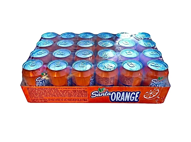 Refresco lata naranja 24 unidades