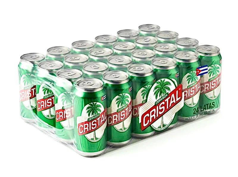 Cerveza cristal 24 unidades